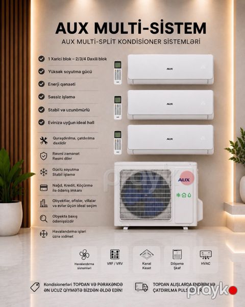 Kondisioner Multi Split "AUX" — Bakı