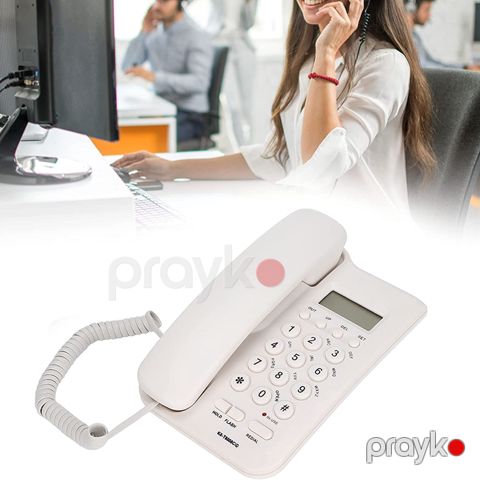 KX-T5006CID Divara Quraşdırıla Bilən Ev Ofis Telefonu Simli Ev Otel və OfisTelefonu — Bakı