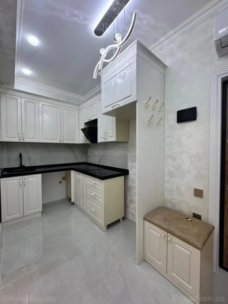 Satılır 2 otaqlı Mənzil Yeni tikili 55 m² Bakı, Xətai r., Həzi Aslanov m., Həzi Aslanov — Mənzil, Bakı (4)