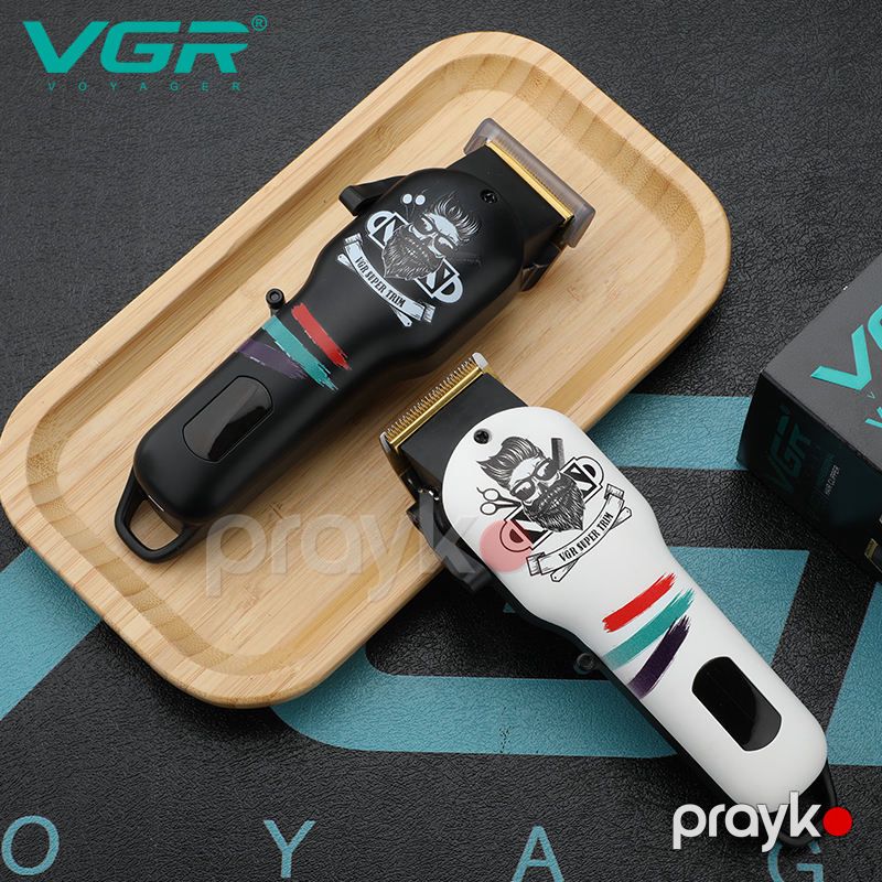 VGR Salon Series Professional Rəqəmsal Displey Trimmer Simsiz Elektrikli Saç Kəsmə Makinası 2000mAh 180deq İşləmə Qabiliyyət — Usturalar, trimmerler və epilyatorlar, Bakı (5)