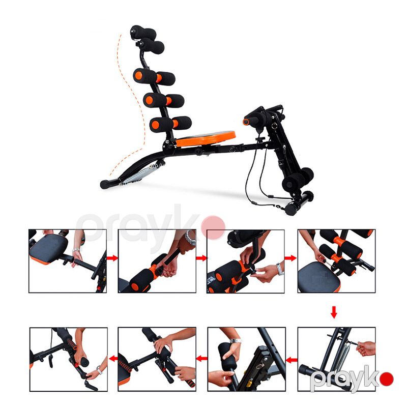 Press Stolu Six Pack Care Qarın Əzələləri üçün Çox Funksiyalı Press Stolu — Fitness və simulyatorlar, Bakı (5)