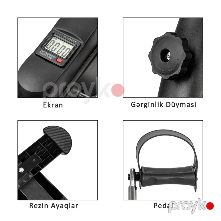 Mexaniki Motorlu Mini Velo Trenajor İdman Velosipedi Yaşlılar Üçün Uyğun Məşq Velosipedi — Fitness və simulyatorlar, Bakı (2)