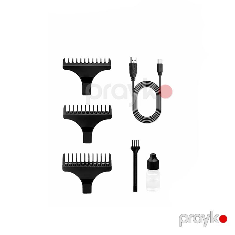DSP 91009 - Trimmer Saç Kəsici LED Displey Type-C şarj Saç Qırxan Maşın — Usturalar, trimmerler və epilyatorlar, Bakı (2)