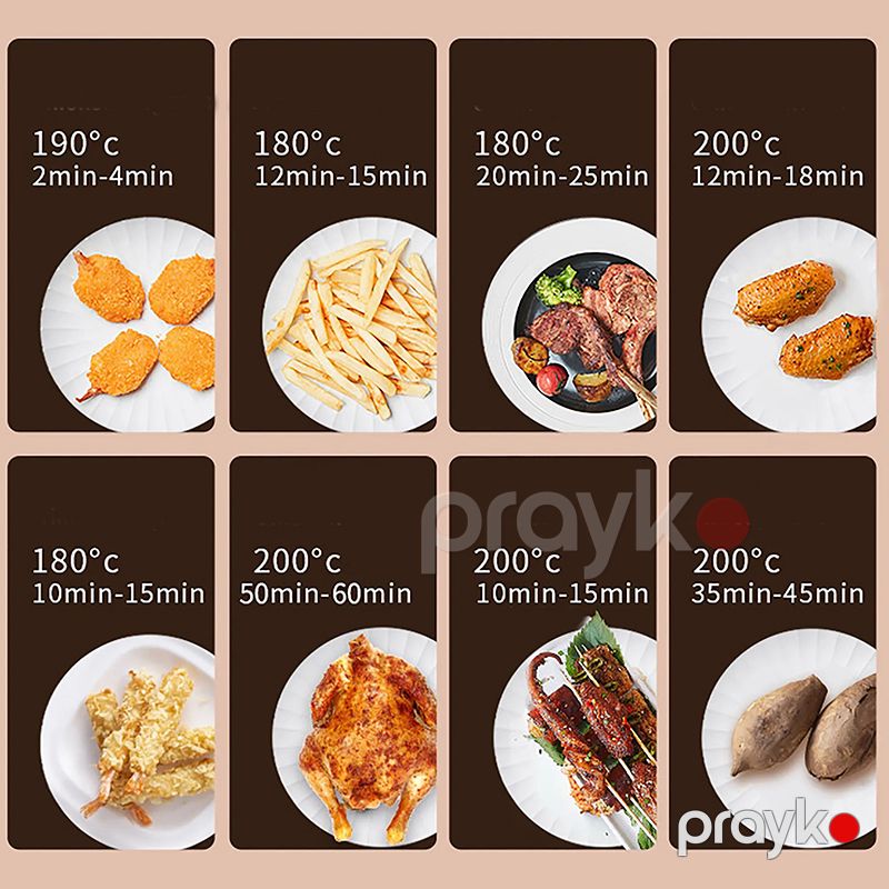 Elektrikli Sonifer LED Rəqəmsal Fritöz 1400W Gücə Məxsus 360° Tənzimlənən Temperatur 4.2L Yapışmayan Bişirmə Səthi — Digər mətbəx texnikası, Bakı (3)