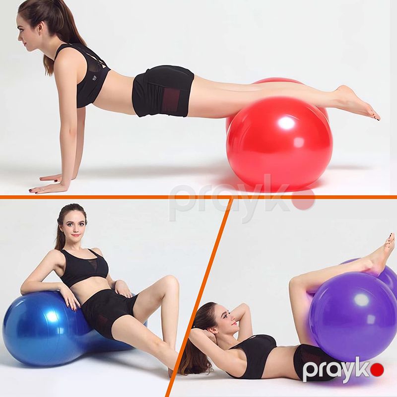 Yeni Oval Formada Yüksək Davamlı DRB Pilates Topu Fıstıq 75 sm Yoga Plates Topu Dəsti — Fitness və yoqa, Bakı (4)