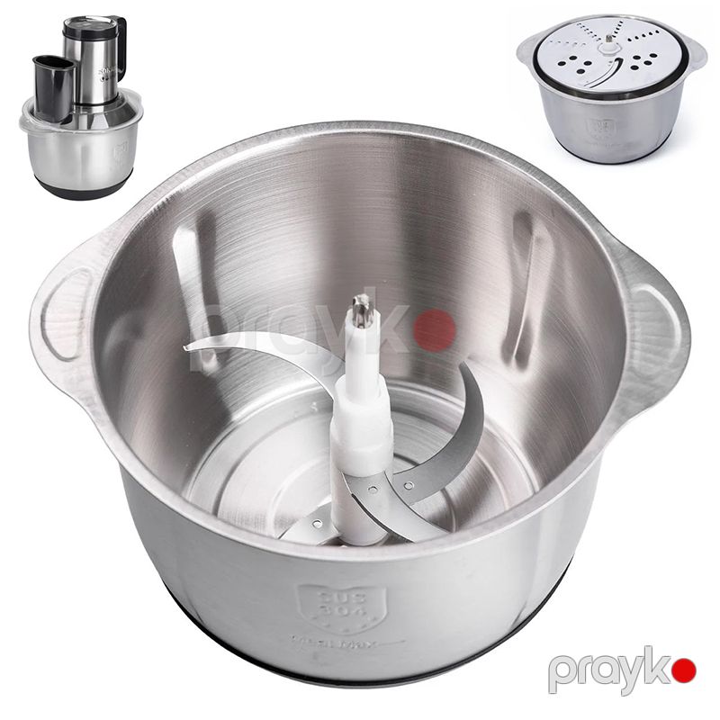 Sensor Ekrana Sahib Elektrik Doğrayıcı blender 6-da 1 Sokany SK-06036 5.5L paslanmaz Polad Doğrayıcı — Blenderlər, xırdalayanlar və mikserlər, Bakı (5)