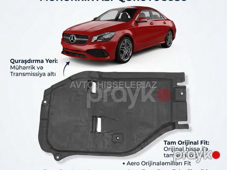 Mercedes mühərrikin alt qoruyucusu — Bakı