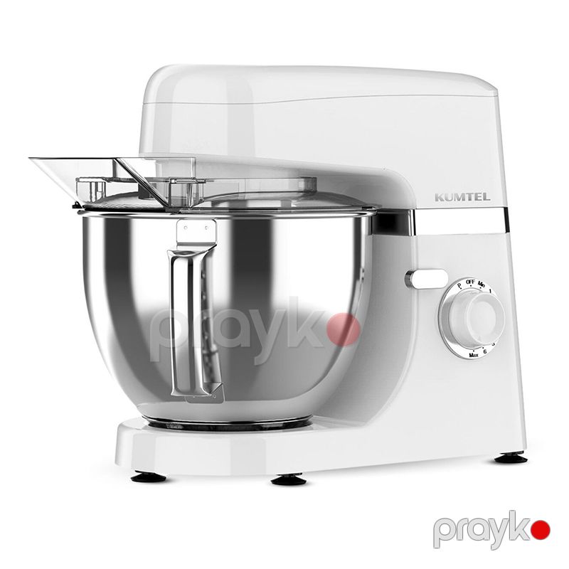 Kumtel HSM-02 Elektrikli Xəmir Yoğuran Maşın Stand Mikser 8 Sürət Ayarlı Xəmir Qarışdıran — Blenderlər, xırdalayanlar və mikserlər, Bakı (6)