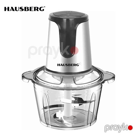 Hausberg HB-4505 Doğrayıcı 400W Meyvə Tərəvəz Təzə Doğranılmış Ət Doğrayıcı 2L — Bakı