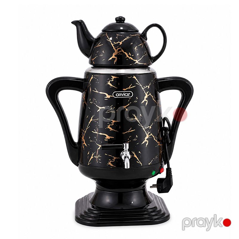 Orvıca Polad Samovar Dəsti 5L, Temperatur Nəzarət Edilən Portativ Samovar Dəsti ORM-3310 — Ev texnikası, Bakı (2)
