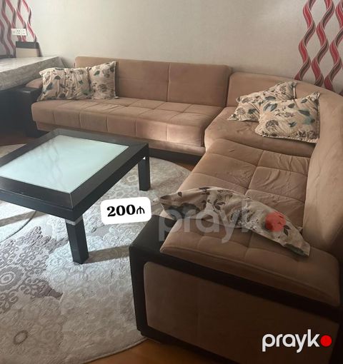 200₼ Künc divan – Satılır - Açılır baza: alt hissəsi saxlanma — Bakı