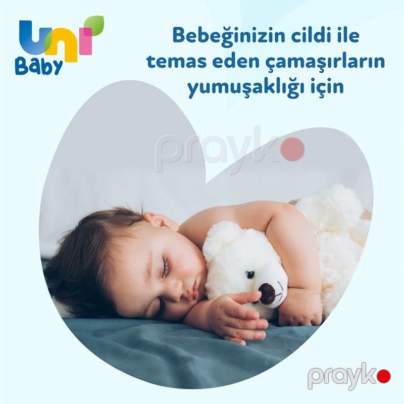Uni Baby Çamaşır Yumuşatıcı Hassas Ciltler İçin Çamaşır Yumuşatıcı Paraben, Alkol, Boya İçermez Deterjan 1500ml — Mallar, Bakı (4)