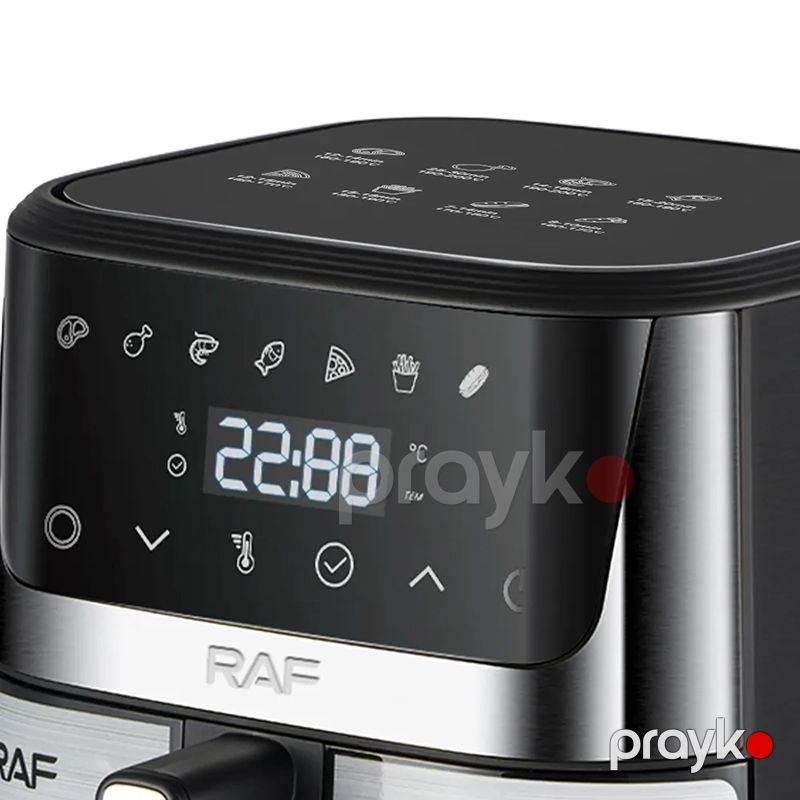 RAF R.5273 Çoxfunksiyalı Elektrikli Qızardıcı Hava Fritöz Airfryer 1700W — Digər mətbəx texnikası, Bakı (4)