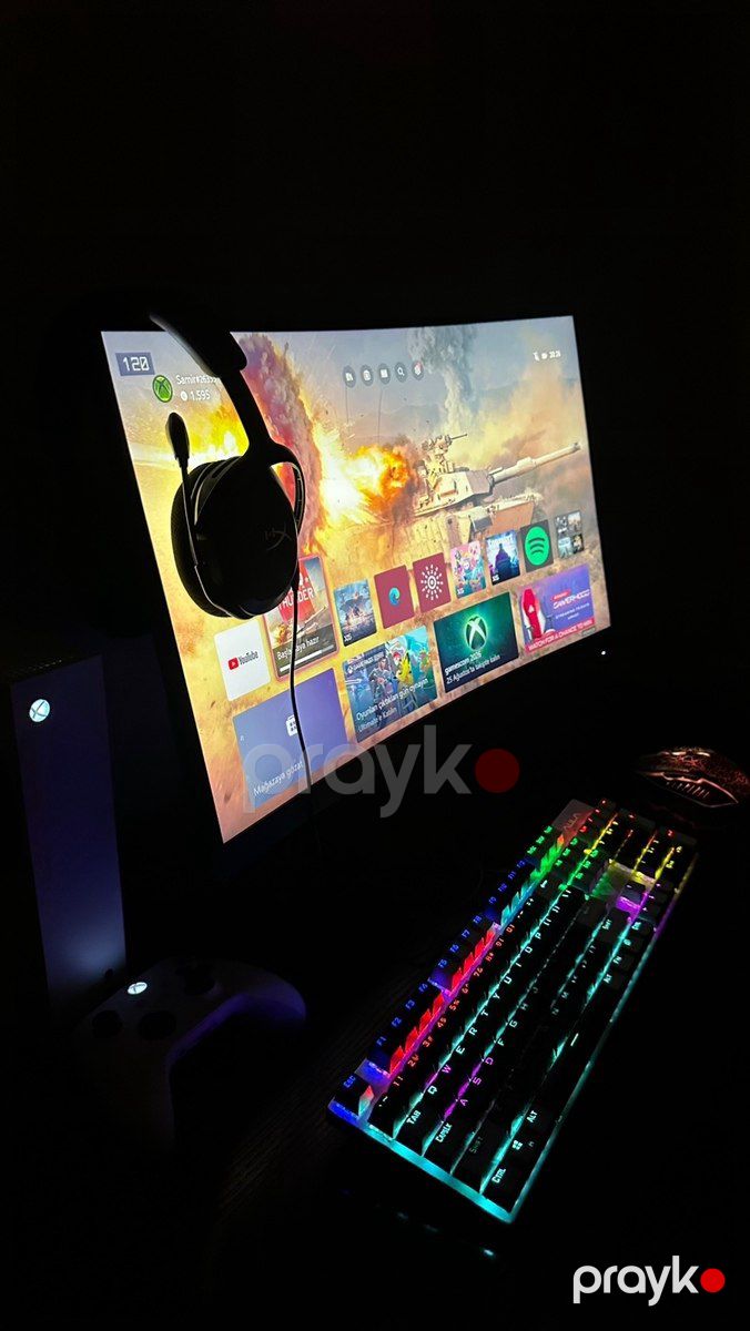 MSI G27C4X Gaming Monitor (Curved,250hz) — Kompüterlər və noutbuklar, Bakı (2)