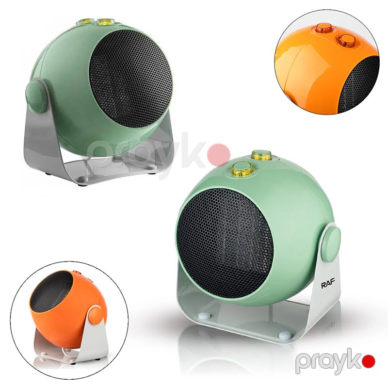3 Rejimli Qızdırıcı Ventilyator RAF R.1186. 90 Dərəcə Dönəbilən Termostatlı Fan Qızdırıcı 1800W Keramik Dəyirmi Qızdırıcı — Isıtıcılar və isı ventilatorları, Bakı (3)