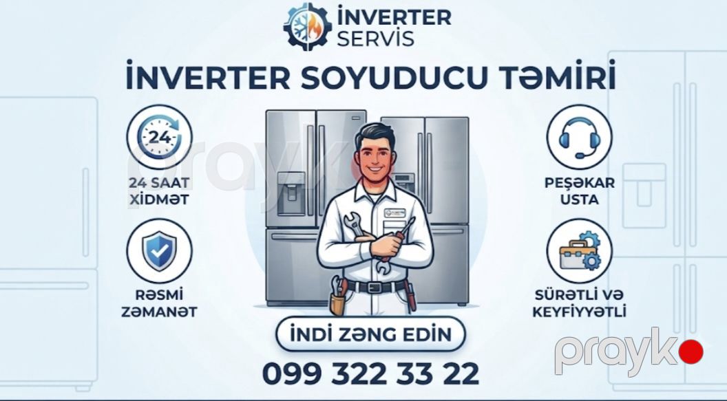 İnverter Servis Soyuducu Təmiri — Digər ustalar, Bakı (3)