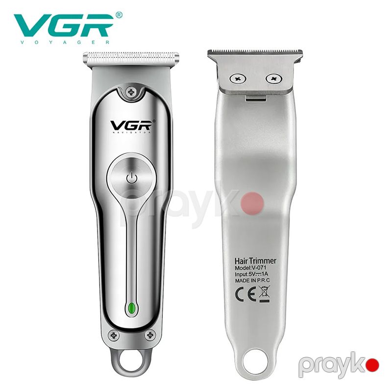 VGR Yüksək Keyfiyyətli Saç Kəsmə Makinası USB Təkrar Doldurula Bilən Professional Elektrikli Saç Kəsmə Makinası — Usturalar, trimmerler və epilyatorlar, Bakı (2)