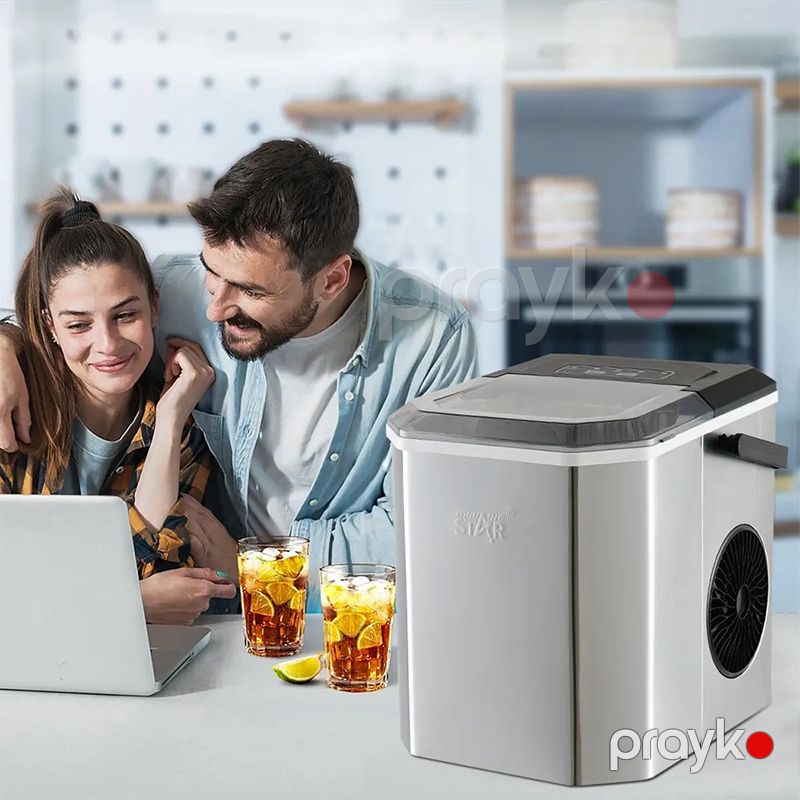Winning Star ST9500 1.2 Litr Tutumlu Ev İstifadəsi Üçün Mini Portativ Yay Buz Hazırlayan Soyducu Freezer — Soyuducular, Bakı (4)