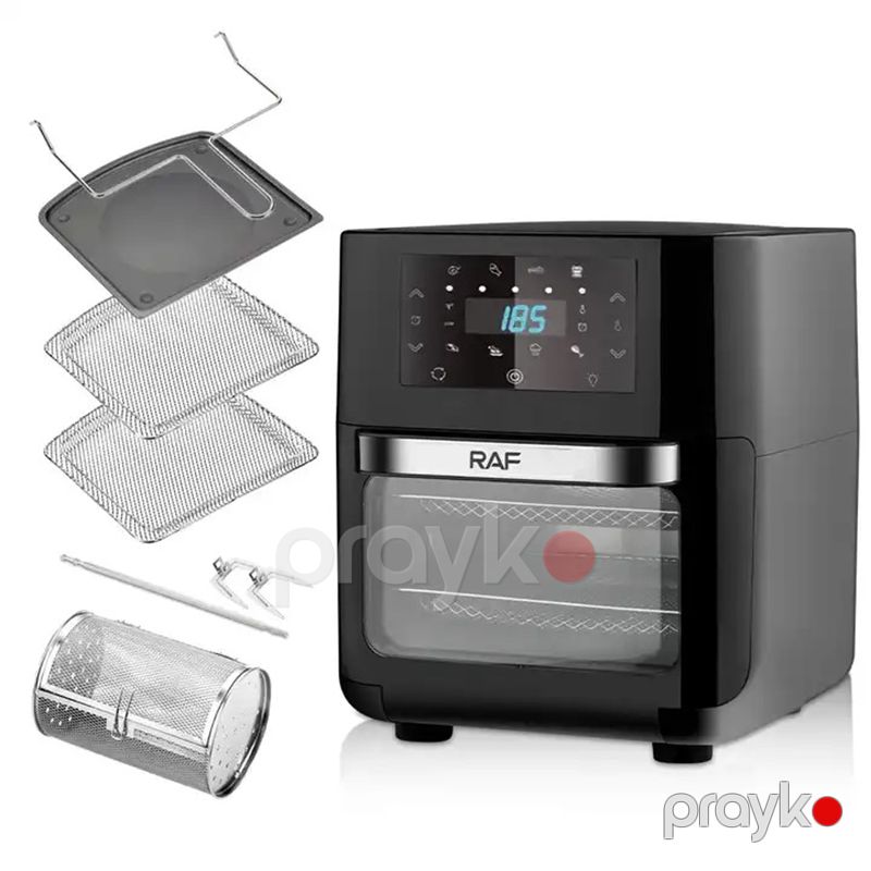 Çoxfunksiyalı Sensorlu Ekranlı Elektirikli Qızardıcı Böyük Tutumlu Elektirikli Qızardıcı Airfryer 16L — Digər mətbəx texnikası, Bakı (2)