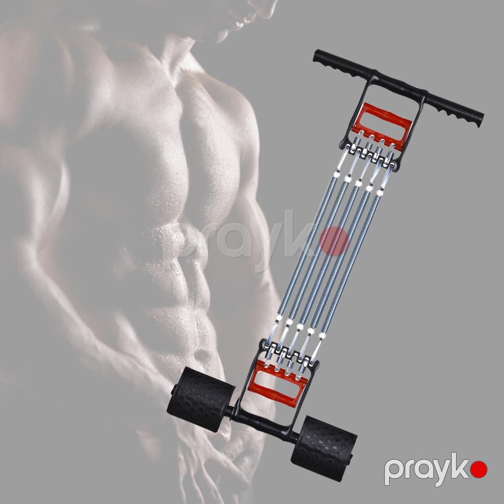Çoxfunksiyalı Espander Üç İstifadəli Ayaq Yay Fitness Espander Əl-əzələ İnkişafı — Fitness və simulyatorlar, Bakı (6)