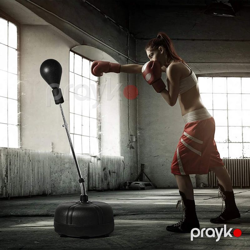Tənzimlənən Boks Kisəsi Böyüklər və Yeniyetmələr Üçün Boks Qruşaşı Boxing Bob Punching Bag — İdman, hobi, istirahət, Bakı (5)