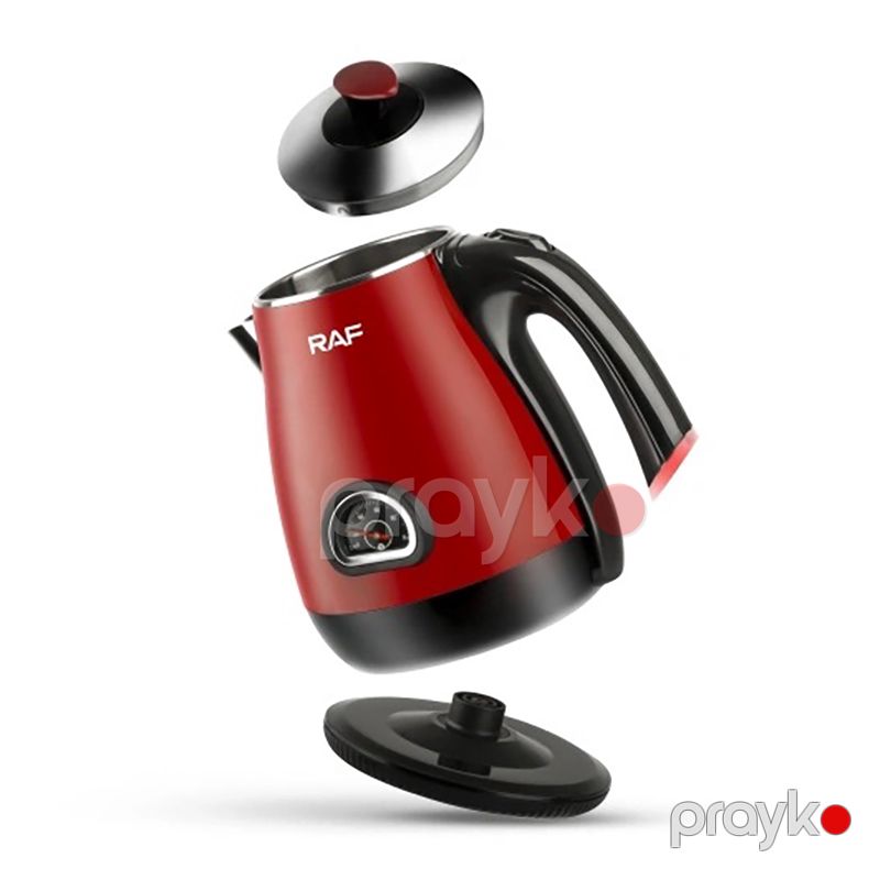 Professional RAF Elektrikli Çaydan 1500 W Gücə Məxsus R.7822 Tempratur Göstəricili Polad Çaydan 1.5 L SuTutumu — Elektrik çaydanları və termoslar, Bakı (5)