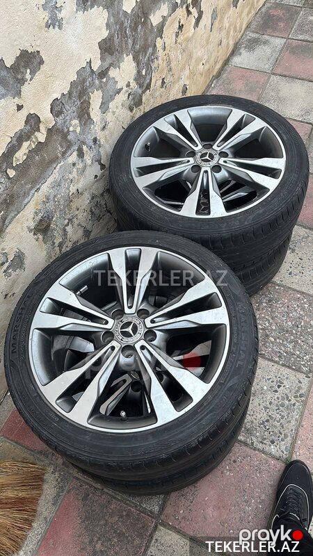 Mersedes r18 225 arxa 245 + teker — Diskləri, Bakı (2)