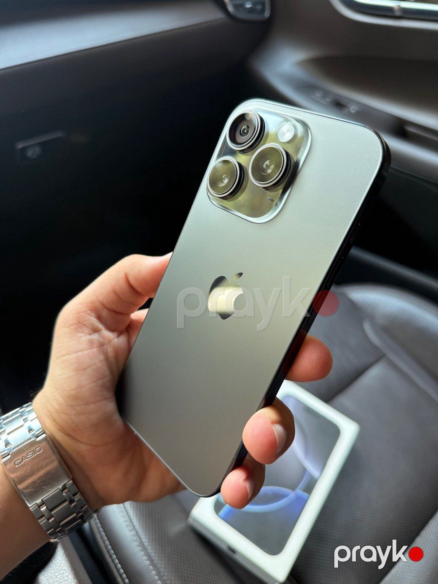 Apple iPhone 16 Pro Black Titanium 128GB/8GB — Smartfonlar, Bakı (2)