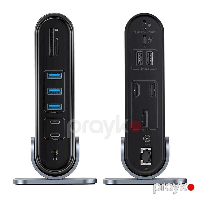 Baseus UnionJoy Docking Station 17-in-1 Usb-c Hub Display Multifunctional Docking Station — Elektronika, Bakı (3)