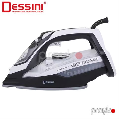 Dessını DS-968 Keramika Altlıqlı Buxarlı Ütü 2800W Gücündə Yüksək Keyfiyyətli Elektrikli Peşəkar Buxarlı Ütü — Bakı