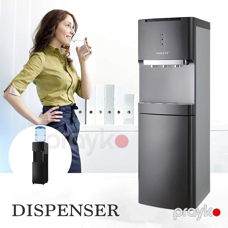 Sokany SK-09001 Ofis Üçün Su Soyuducu Dispenser 3 Kranlı Soyuducu Su Dispenseri Soyuq, İsti və Normal Su Temperaturuna Sahib Soyuducu — Soyuducular, Bakı (5)