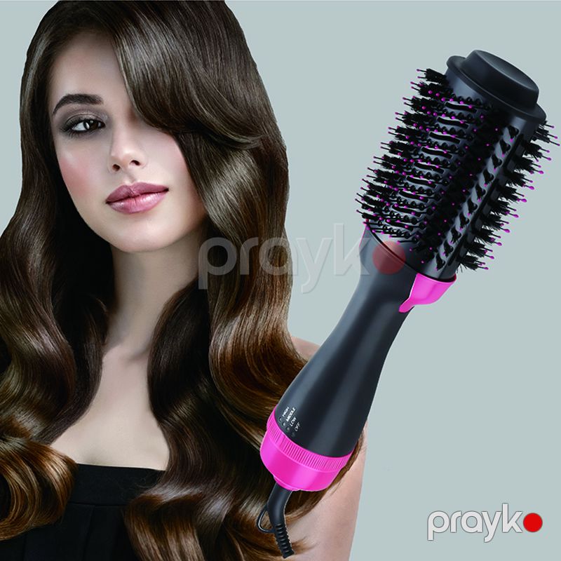 Moehair Saç qurutma Feni və Həcmləndirici Fırça Bütün Saç Tipləri üçün Uyğun Düzləşdirən, Qıvıran İonik Fen — Fən, Bakı (3)
