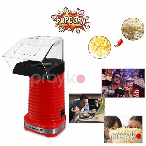 Hausberg HB-900 RS Elektrik Popkorn Aparatı 1200W — Bakı