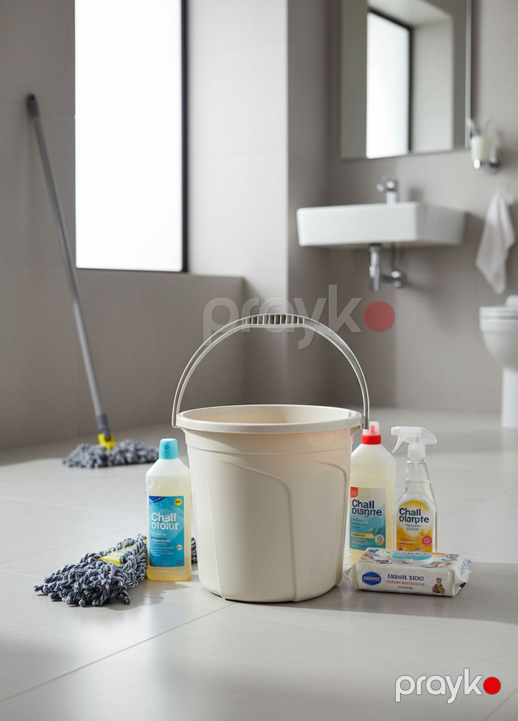 Vedrə Stars Plast, plastik, bej, 24х22.5 sm, 7 L — Mallar, Bakı (2)