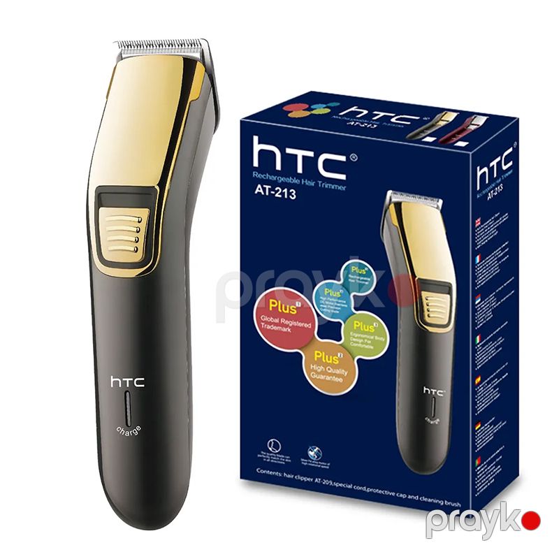 Kİşilər Üçün Yeni Dizaynda HTC AT-213 Təkrar Doldurulan Saç Kəsici Trimmer Professional Kişi Saç Kəsici — Usturalar, trimmerler və epilyatorlar, Bakı (6)