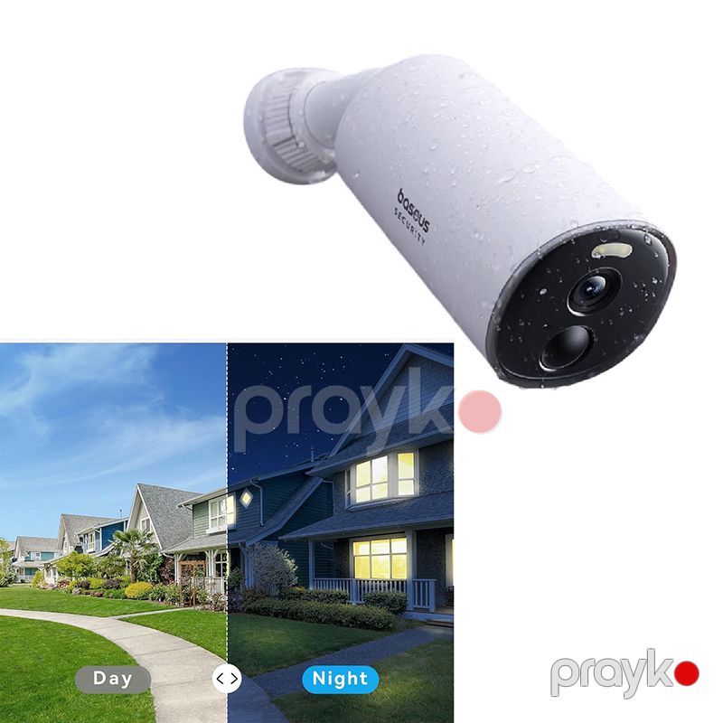Baseus Security B1 Videomüşahidə Kamerası Outdoor Camera 2K Xarici Təhlükəsizlik Kamerası 145° Geniş Görünüş — Elektronika, Bakı (4)
