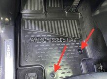 Toyota Highlander 2021, 2023 poliuretan ayaqaltı rezini — Bakı