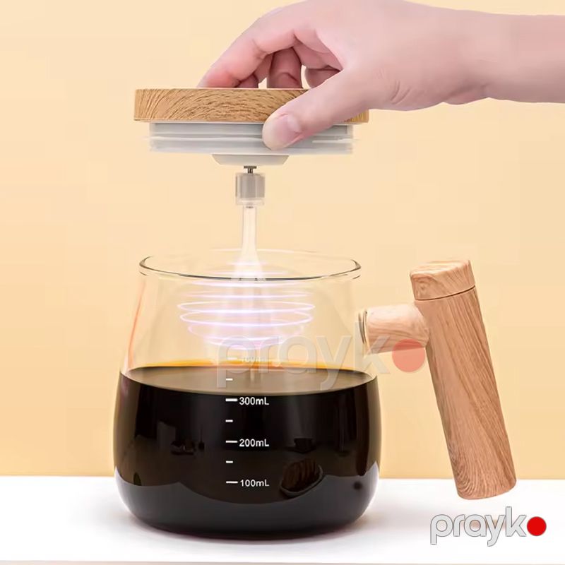 Çoxfunksiyalı Özünü Qarışdıran Portativ Qəhvə Fincanı Elektrikli Yüksək Sürətli Qarışdırıcı Fincan 400ml Kofe Qarışdırıcı — Qablar və mətbəx əşyaları, Bakı (3)