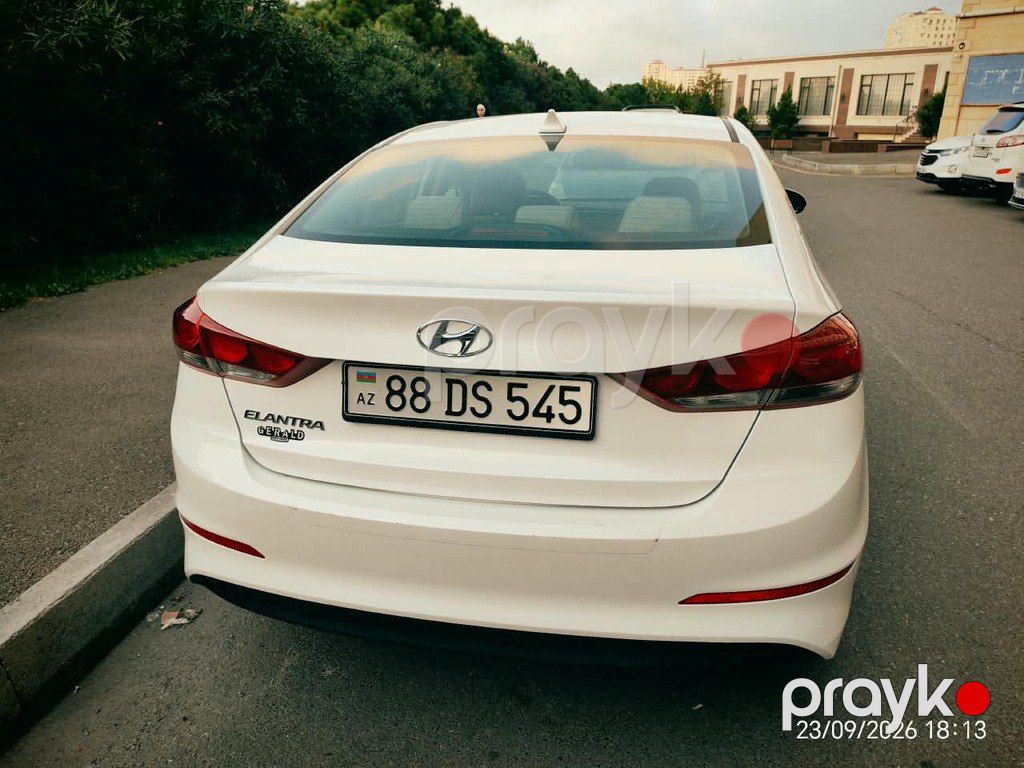 Hyundai Elantra, 2.0 L, 2017 il, 173 809 km 88-DS-545 — Avtomobillər, Bakı (2)