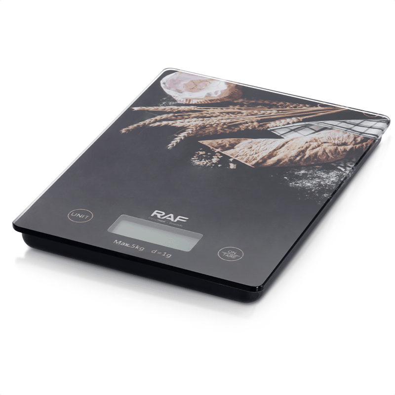 Raf R.10004 - Elektron Mətbəx Tərəzisi, 5 kq Tutum, Dəqiq Ölçmə, LCD Displey — Tərəzi, Bakı