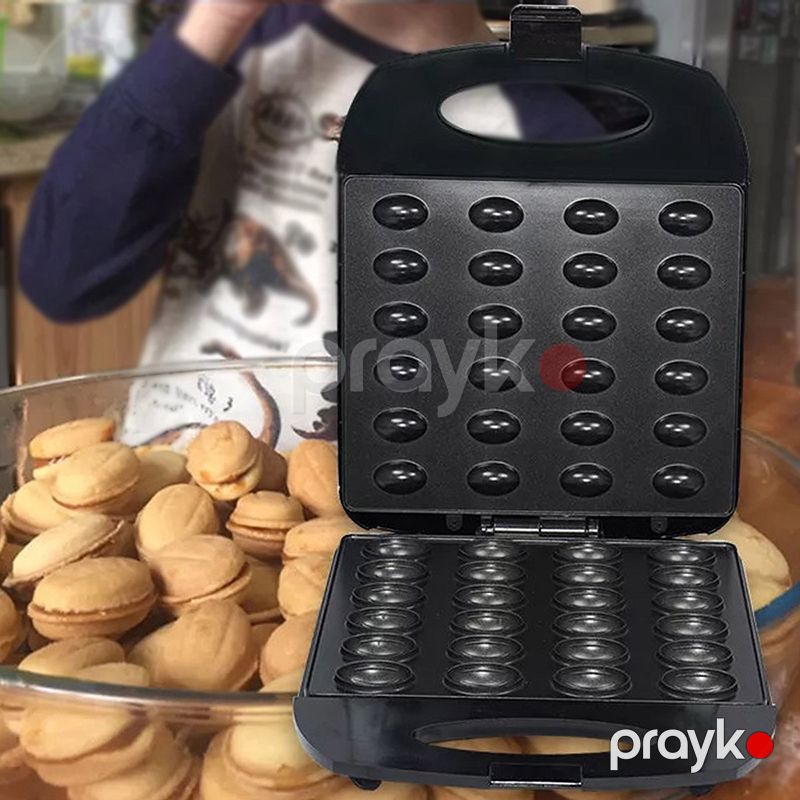 Sokany HY711 Yapışmaz Səhtli Qozlu Peçenye Hazırlayıcı 24 Qozlu Şirniyyat Hazırlayıcı Toster Qoz Peçenye Xəmir Bişirici — Toster və vaflyasıcı, Bakı (4)
