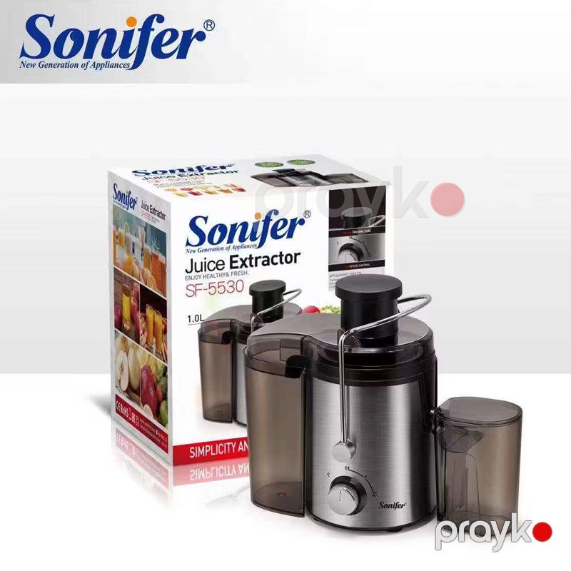Sonifer SF-5530 - Şirəçəkən Yeni Çoxfunksiyalı Ağıllı Şirəçəkən Elektrikli Şirəçəkən — Digər mətbəx texnikası, Bakı (6)