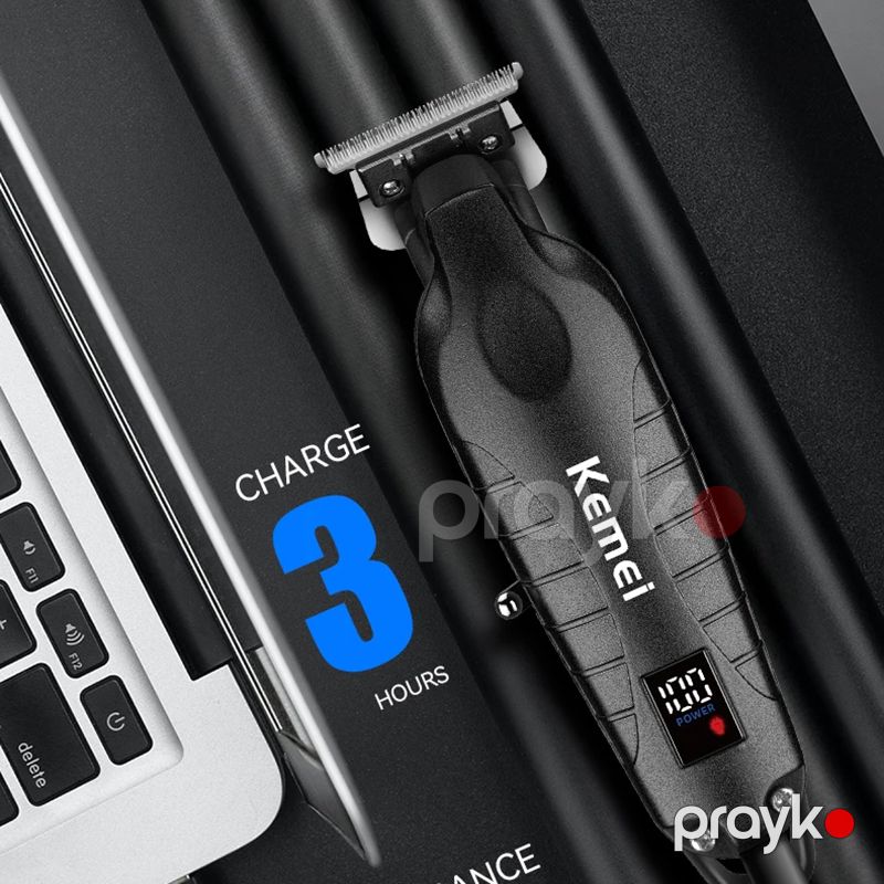 Kemei KM-2293 Saç Saqqal Təraş Maşını Yüksək Keyfiyyətli Professional Kişi Üçün Trimmer — Usturalar, trimmerler və epilyatorlar, Bakı (4)