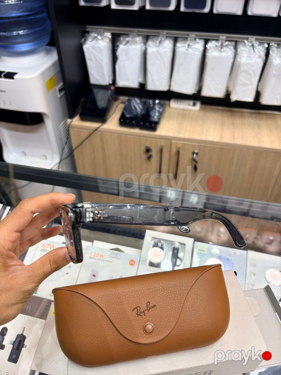 Rayban meta (gen 2) Shiny Transp Gray — Səs texnikası, Bakı (3)