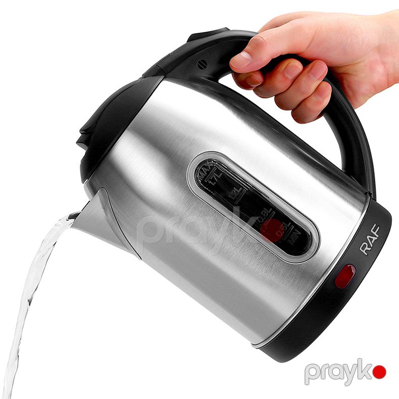 RAF Paslanmaz Polad Elektrik Çaydan 1.7L Böyük Tutumlu 2500W Su Qızdırıcı — Elektrik çaydanları və termoslar, Bakı (2)