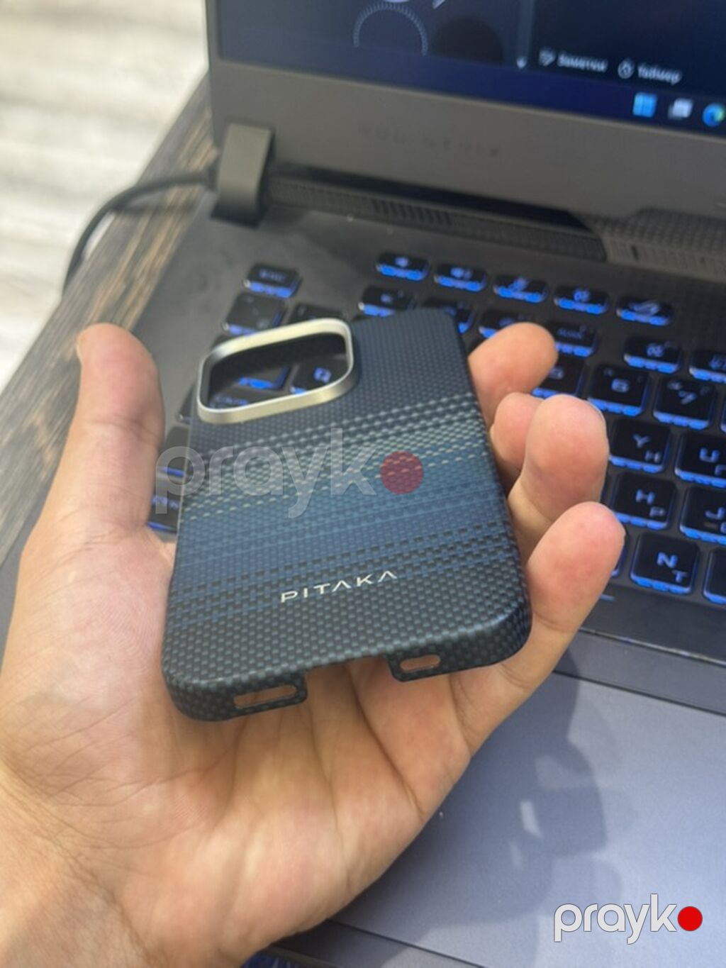 Original Pıtaka aramid lifli telefon qılıfı 16 pro üçün — Çexollər, Bakı (4)