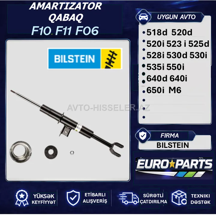 BMW 5'F10 5'F11 6'F06 amartızator qabaq — Bakı