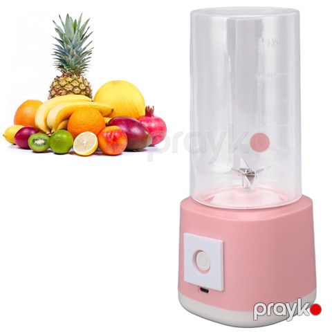 Portativ Mini Kokteyl Blenderi USB Elektrikli Simsiz Meyvə Qarışdırıcısı 300ml Smoothies Shakes Üçün Şirə Blenderi — Bakı