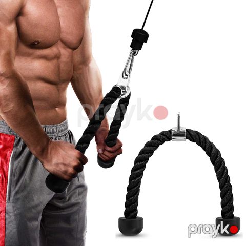 Triceps Kəndiri Fitness Məşq Krosfit Biceps Əzələ Təlimi Çəkmə İpi Fitness Kəndiri — Bakı