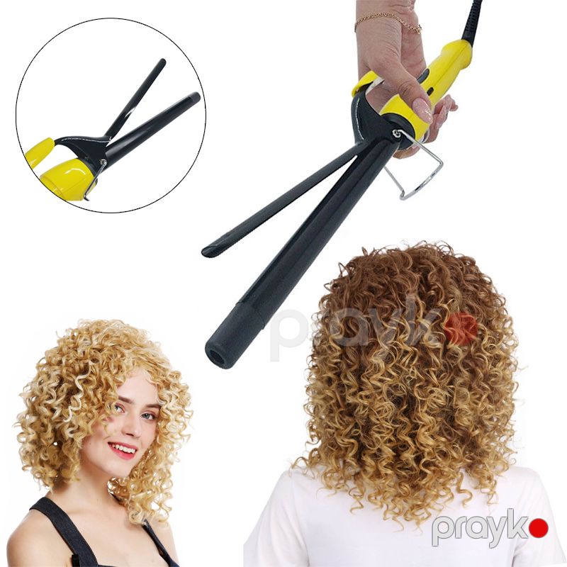 Saç Üçün Maşa BarBieliss BA-287 Saç Burmaq Üçün Professional Afro Buruq Feni Şipsi Keramika Örtüklü Saç Feni 200 °C — Fən, Bakı (4)